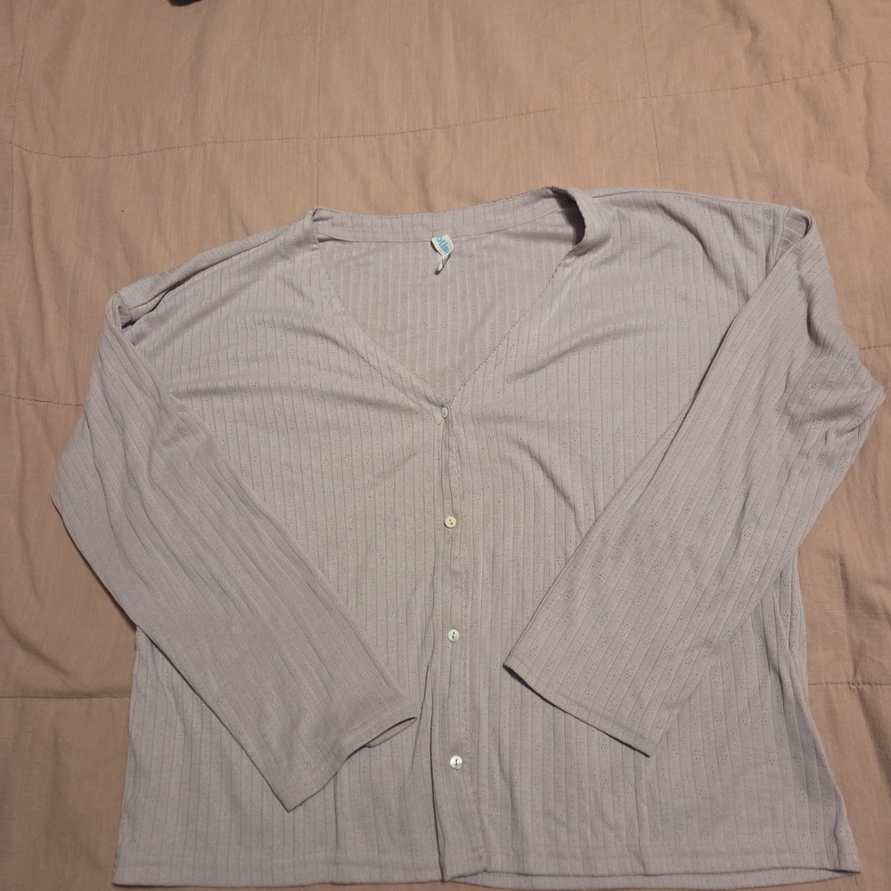 Bliss Soft Lilac Pajama Set - Picture 2 of 8
